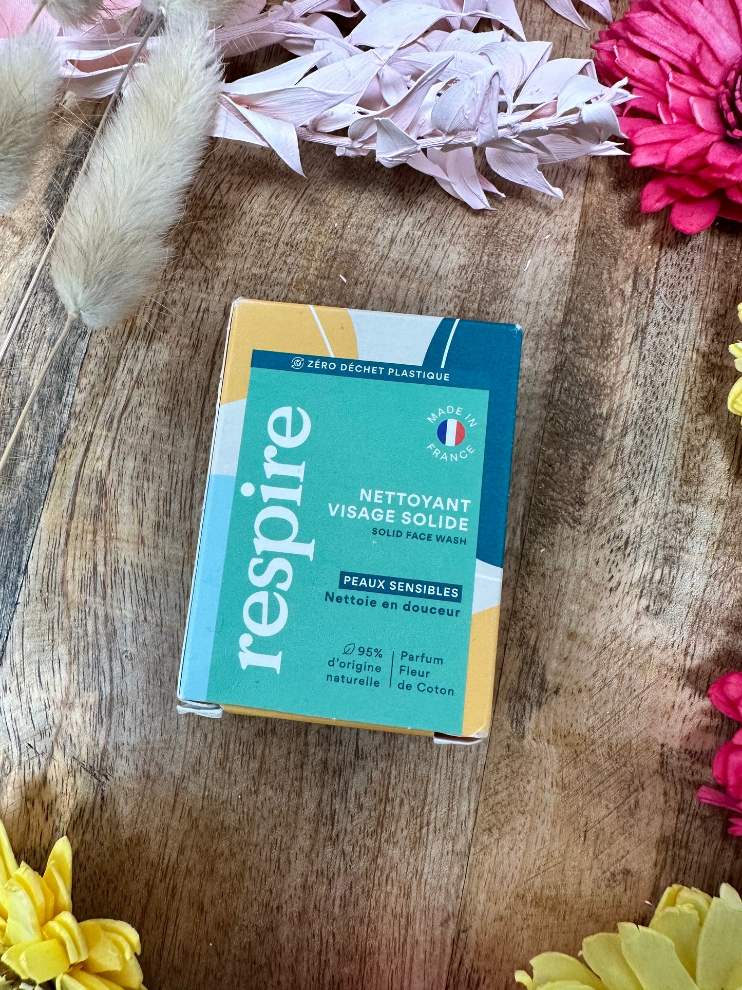 RESPIRE Nettoyant visage solide