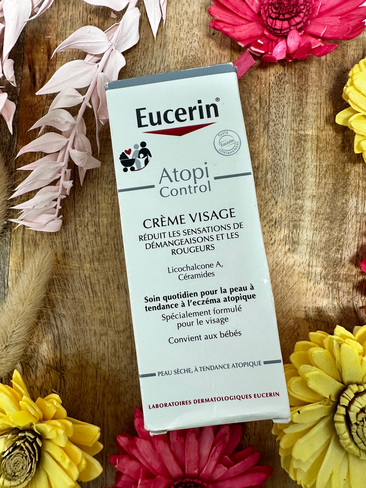 EUCERIN ATOPICONTROL - Crème Visage Calmante - Peaux Atopiques, 50ml