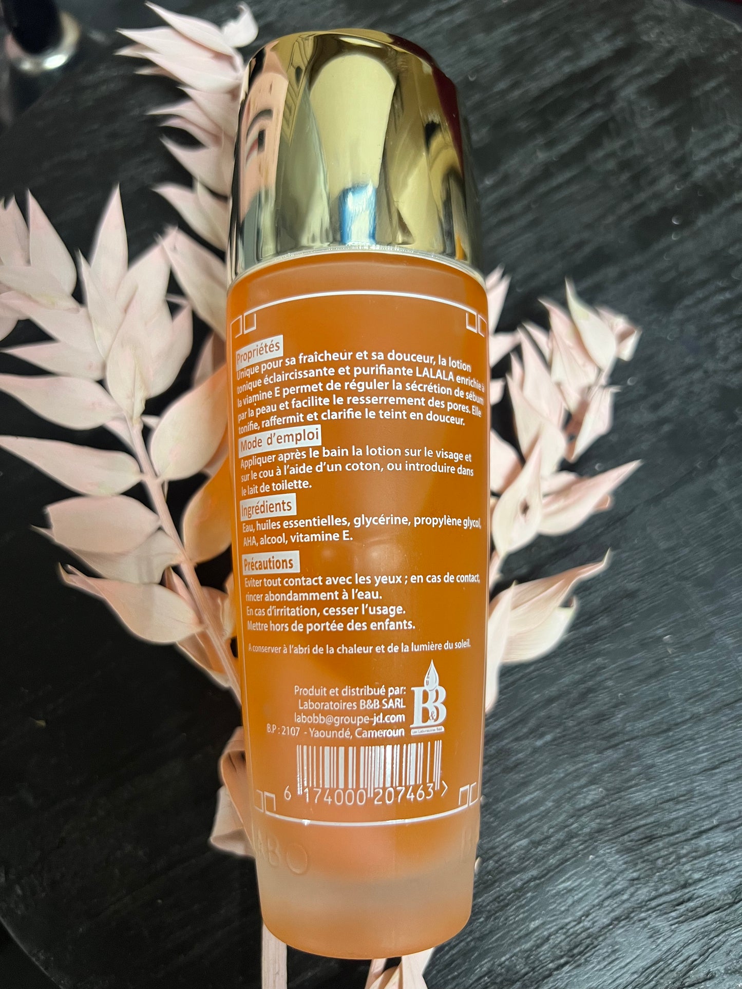 LOTION ECLAIRCISSANTE LA LA LA