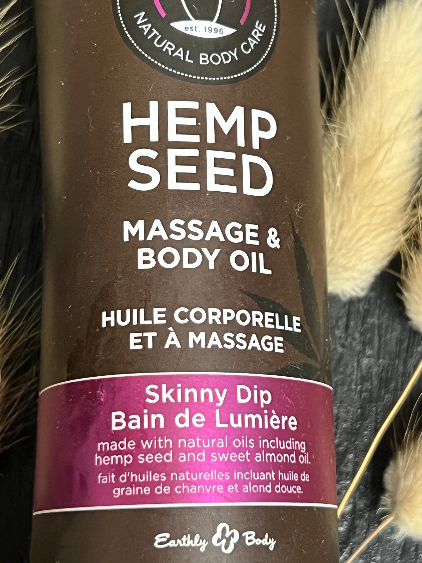 HEMP SEED HUILE DE MASSAGE A BASE DE CHANVRE
