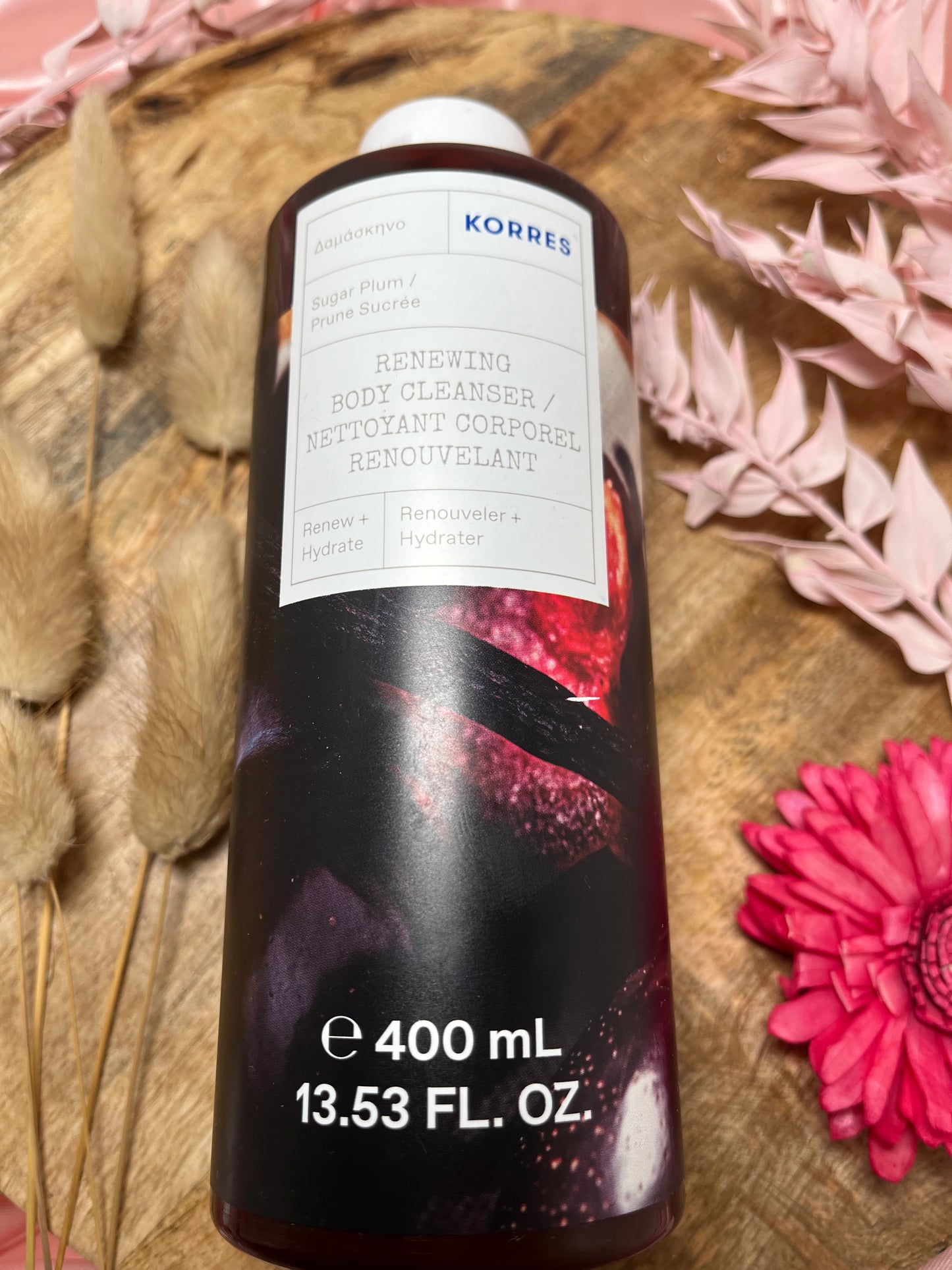 KORRES NETTOYANT CORPOREL PRUNE SUCREE 400ML