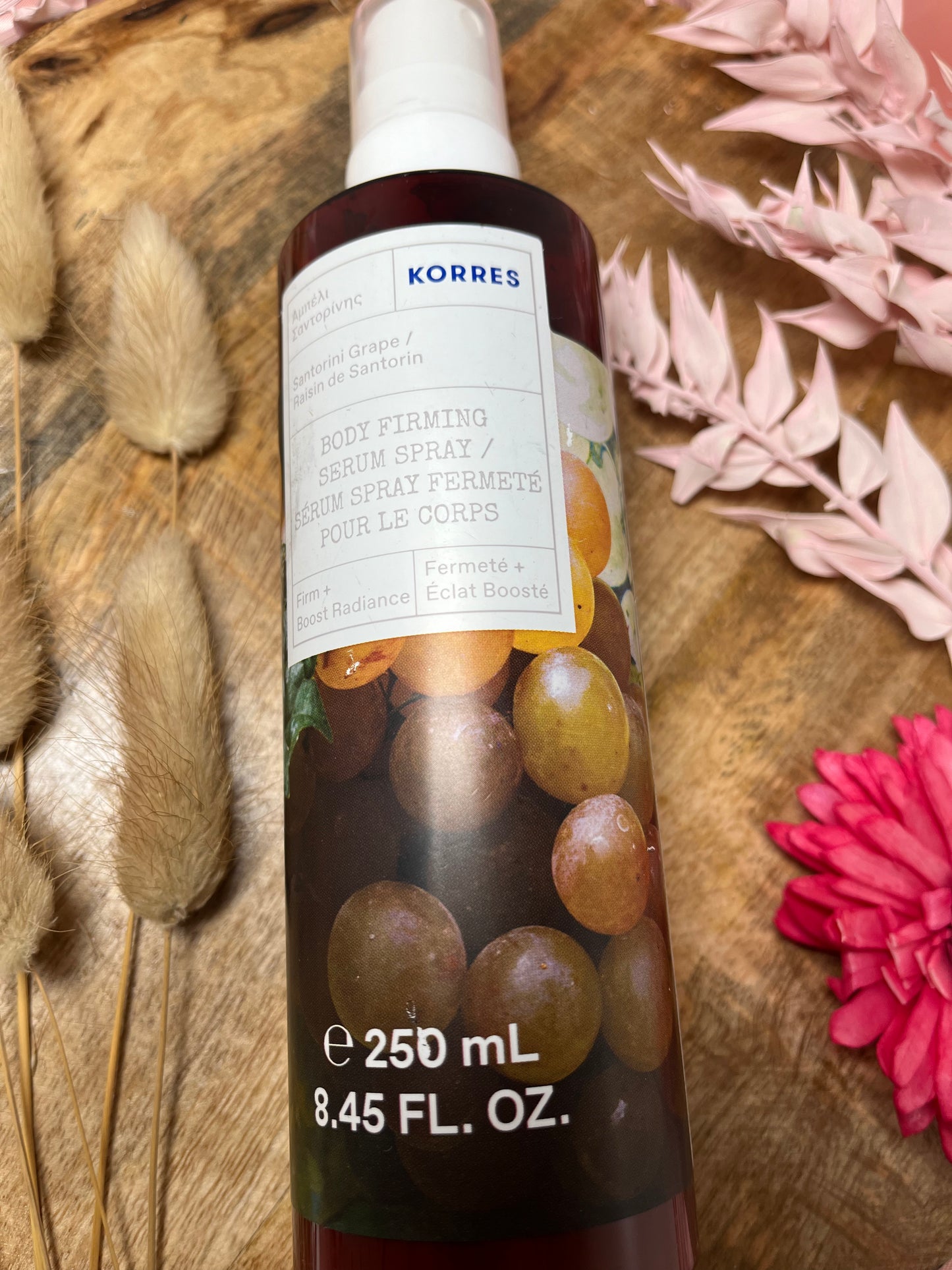 KORRES SERUM SPRAY FERMETE POUR LE CORPS