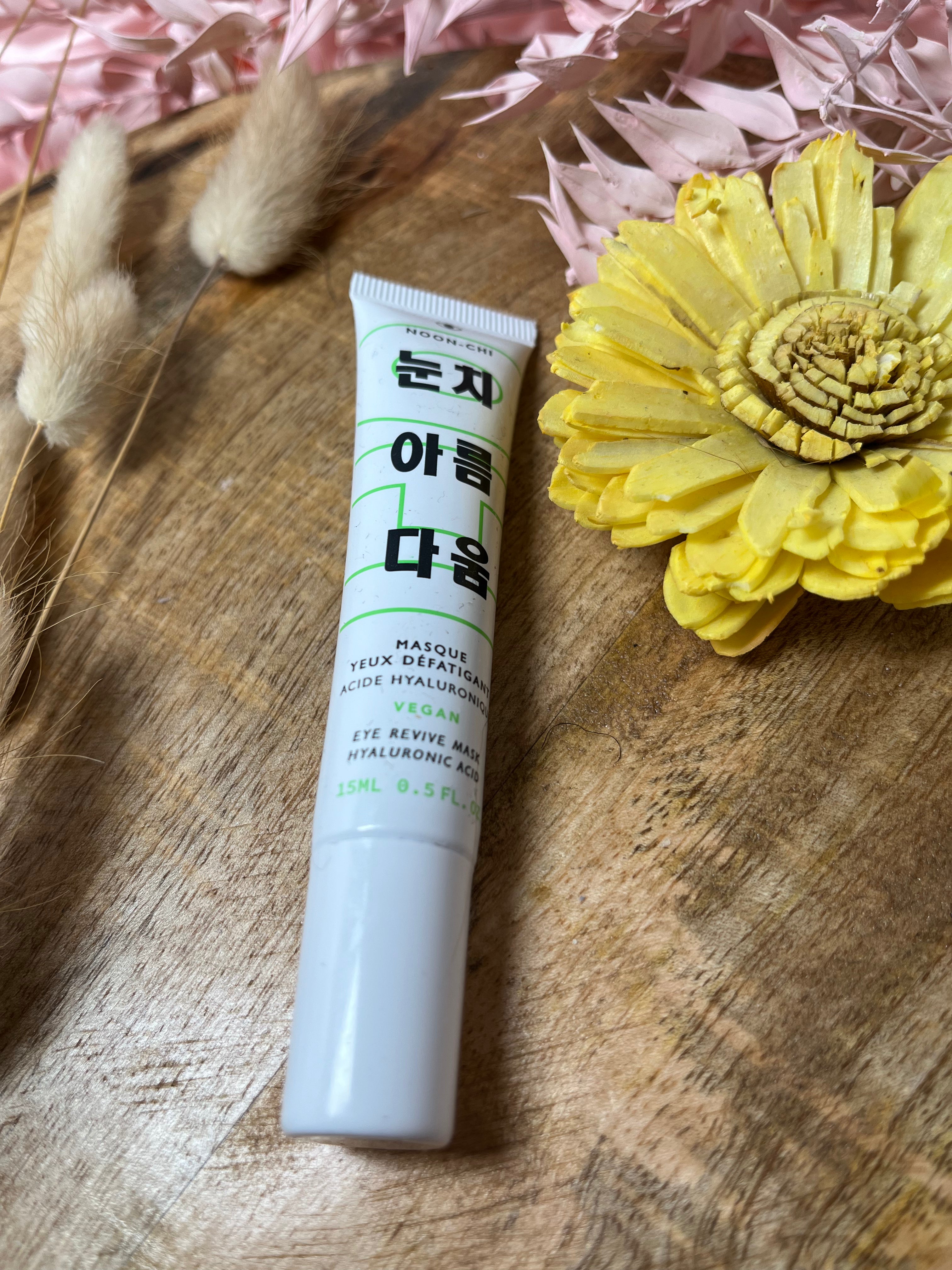 Masque Yeux Défatigant NOON-CHI - Volume 15 Ml | Neuf En Emballage D'origine