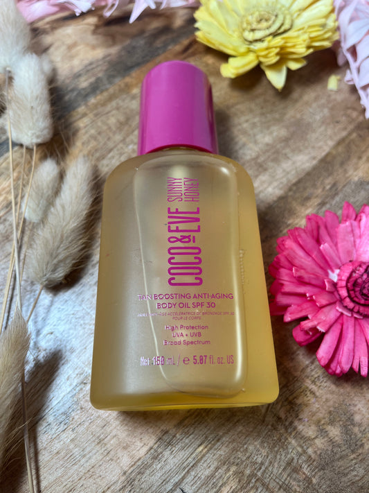 COCO & EVE SUNNY HONEY HUILE SOLAIRE ANTI AGE