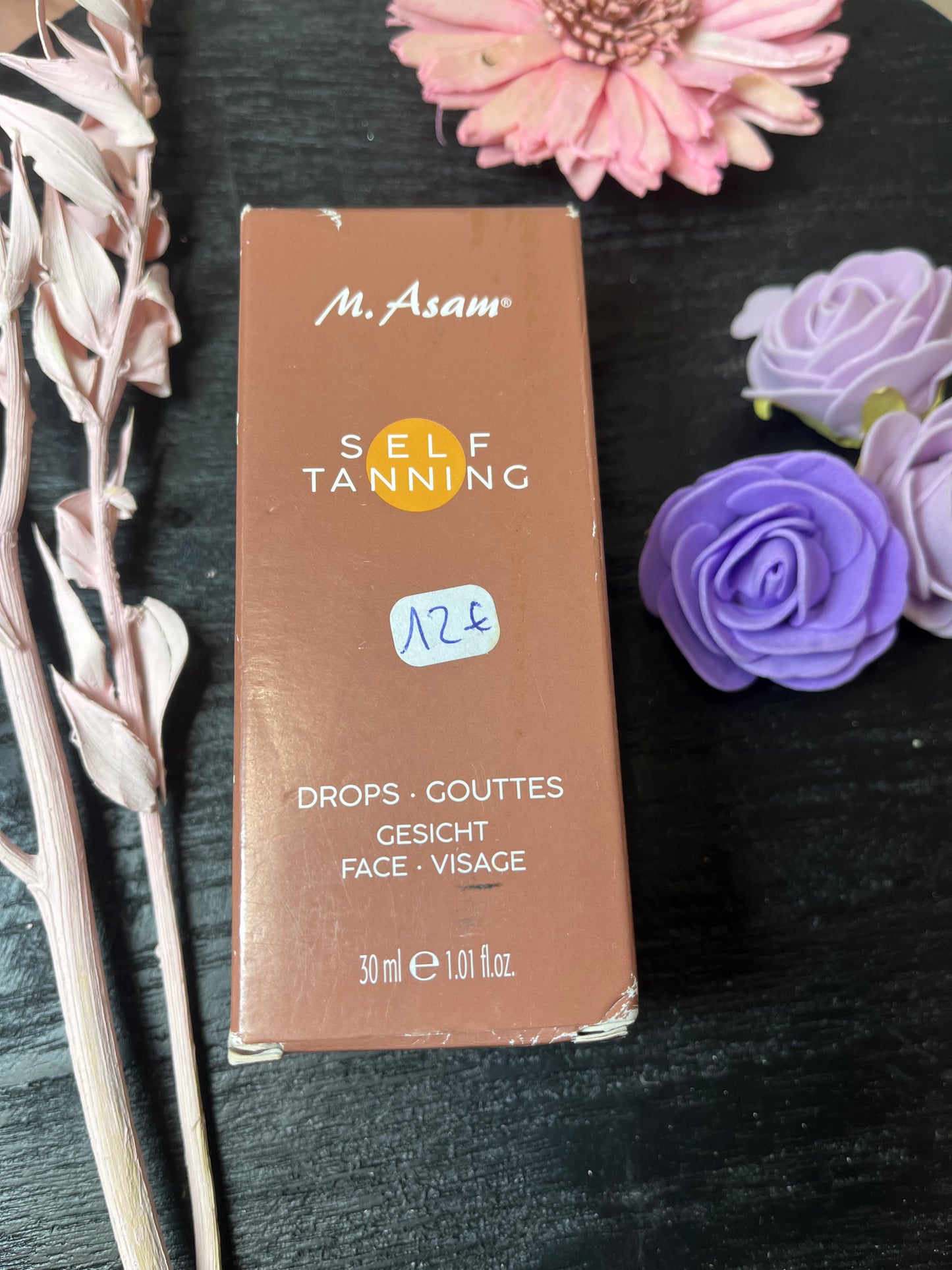 M ASSAM SELF TANING GOUTTES