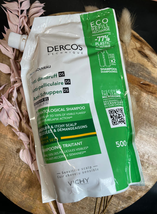 DERCOS RECHARGE ANTIPELLICULAIRE 500ML