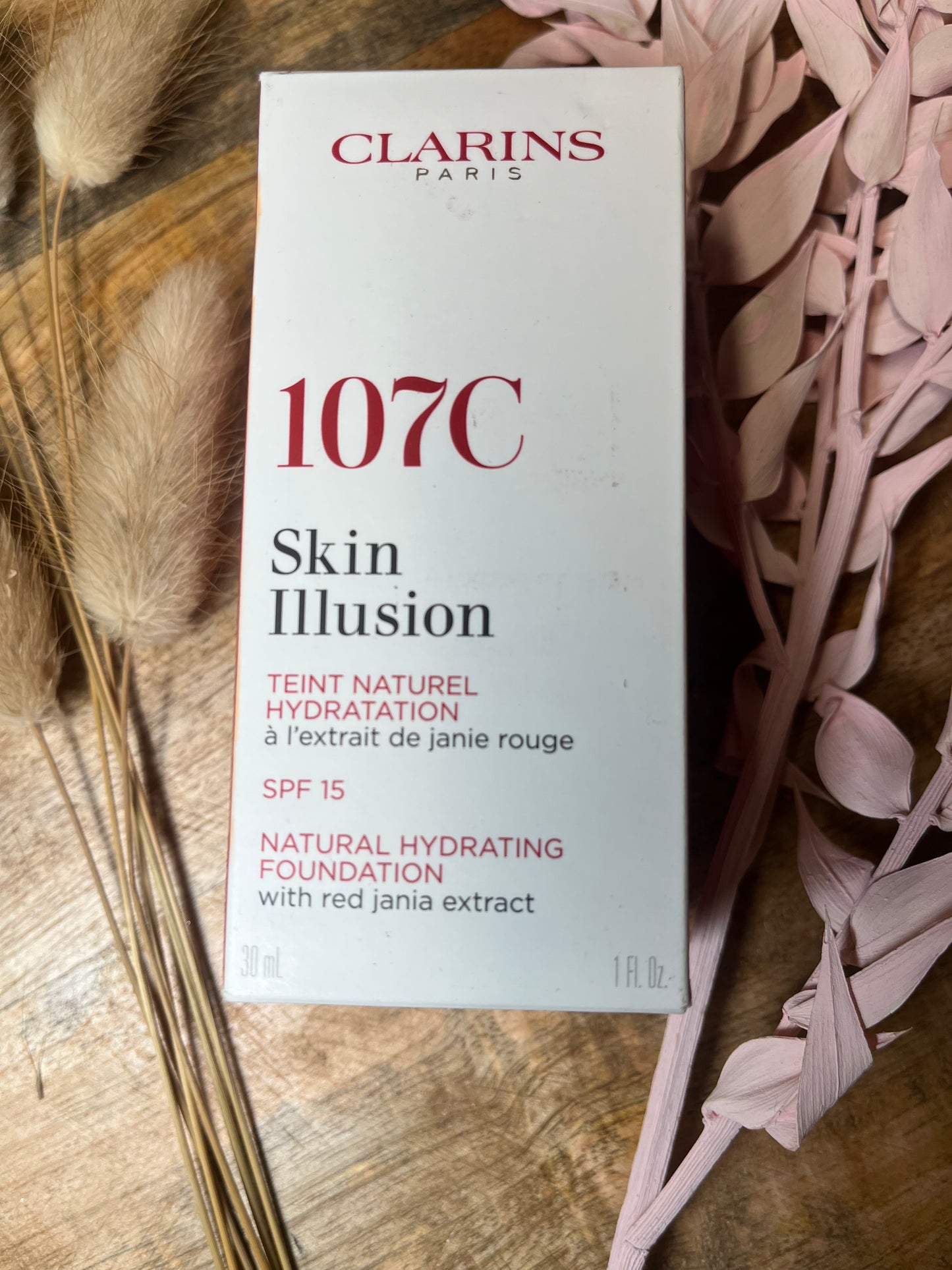 CLARINS SKIN ILLUSION 107C