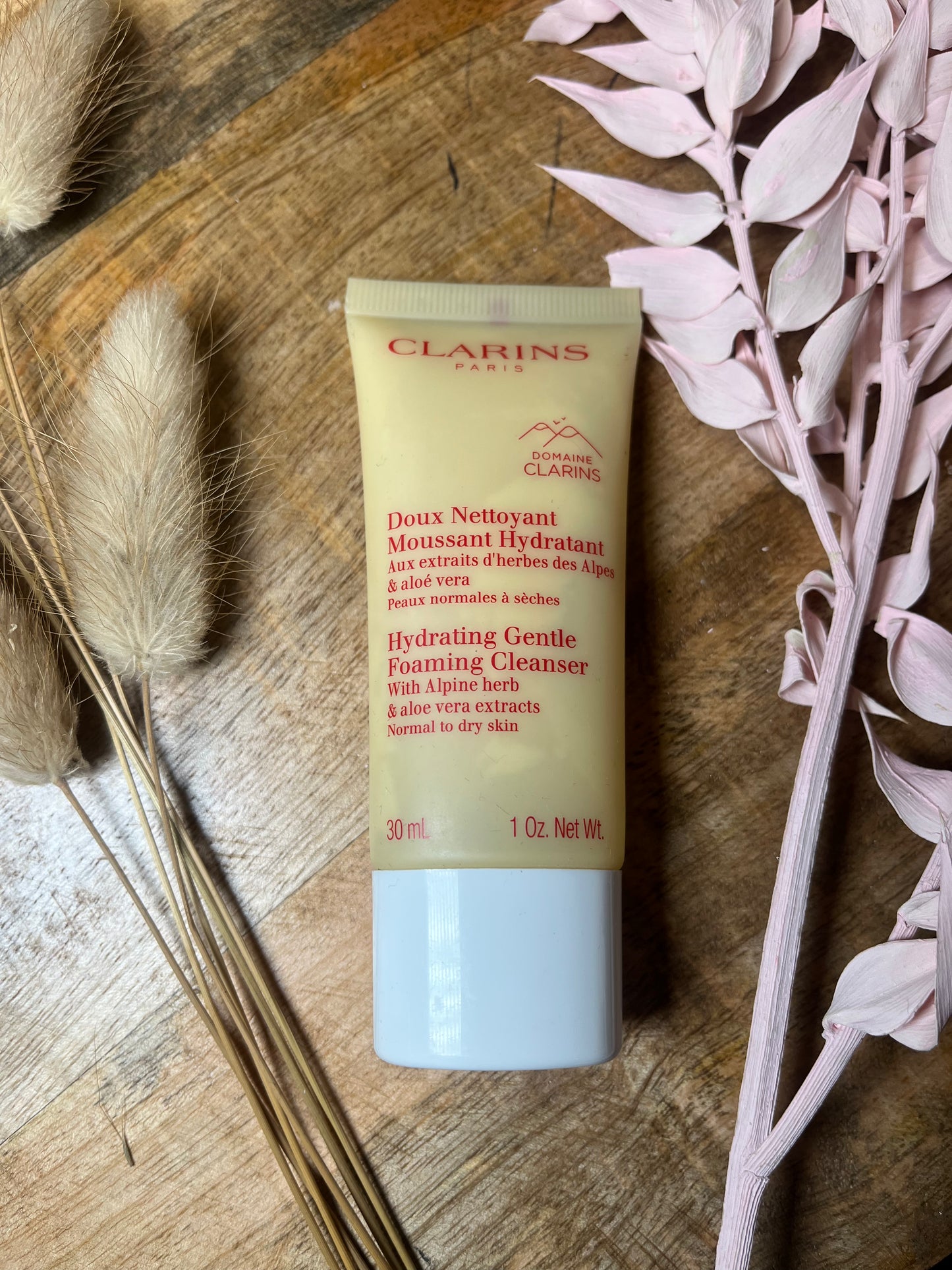 CLARINS DOUX NETTOYANT MOUSSANT HYDRATANT 30ML