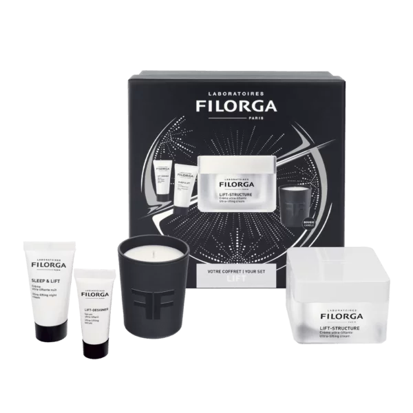 FILORGA COFFRET CADEAU – LIFT
Un assortiment unique pour une action Ultra-Liftante