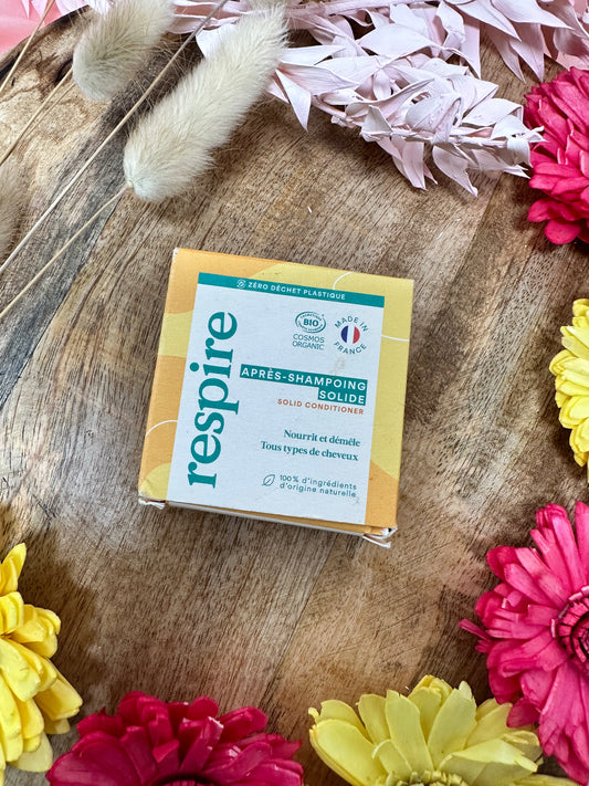 RESPIRE Après-shampoing solide