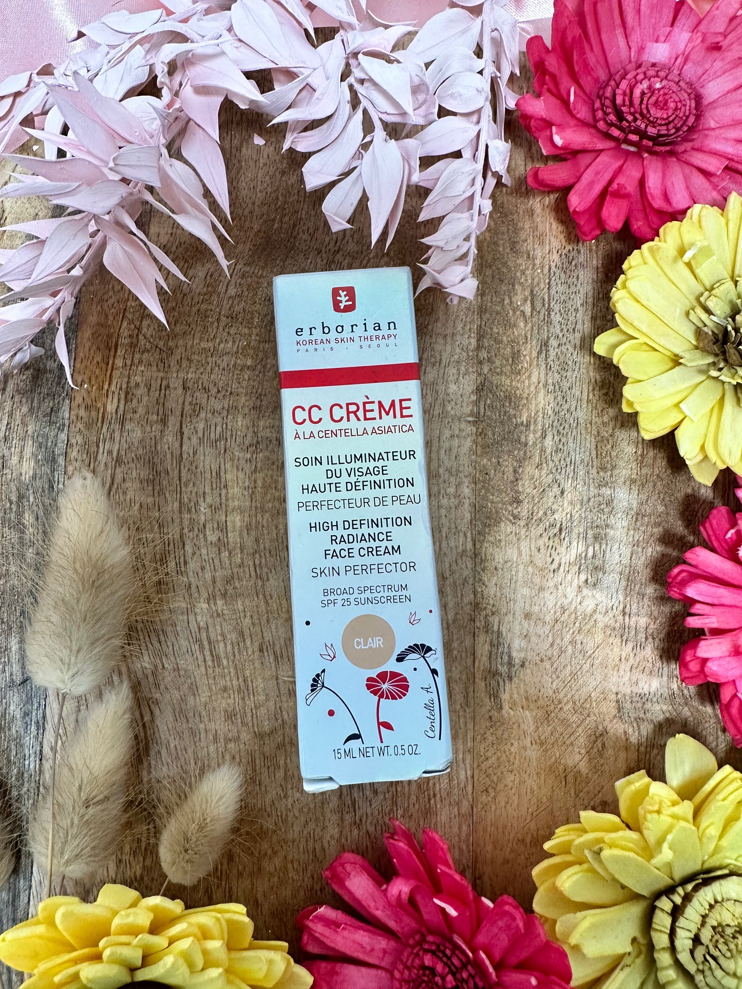 ERBORIAN CC Crème à la Centella Asiatica - Soin illuminateur