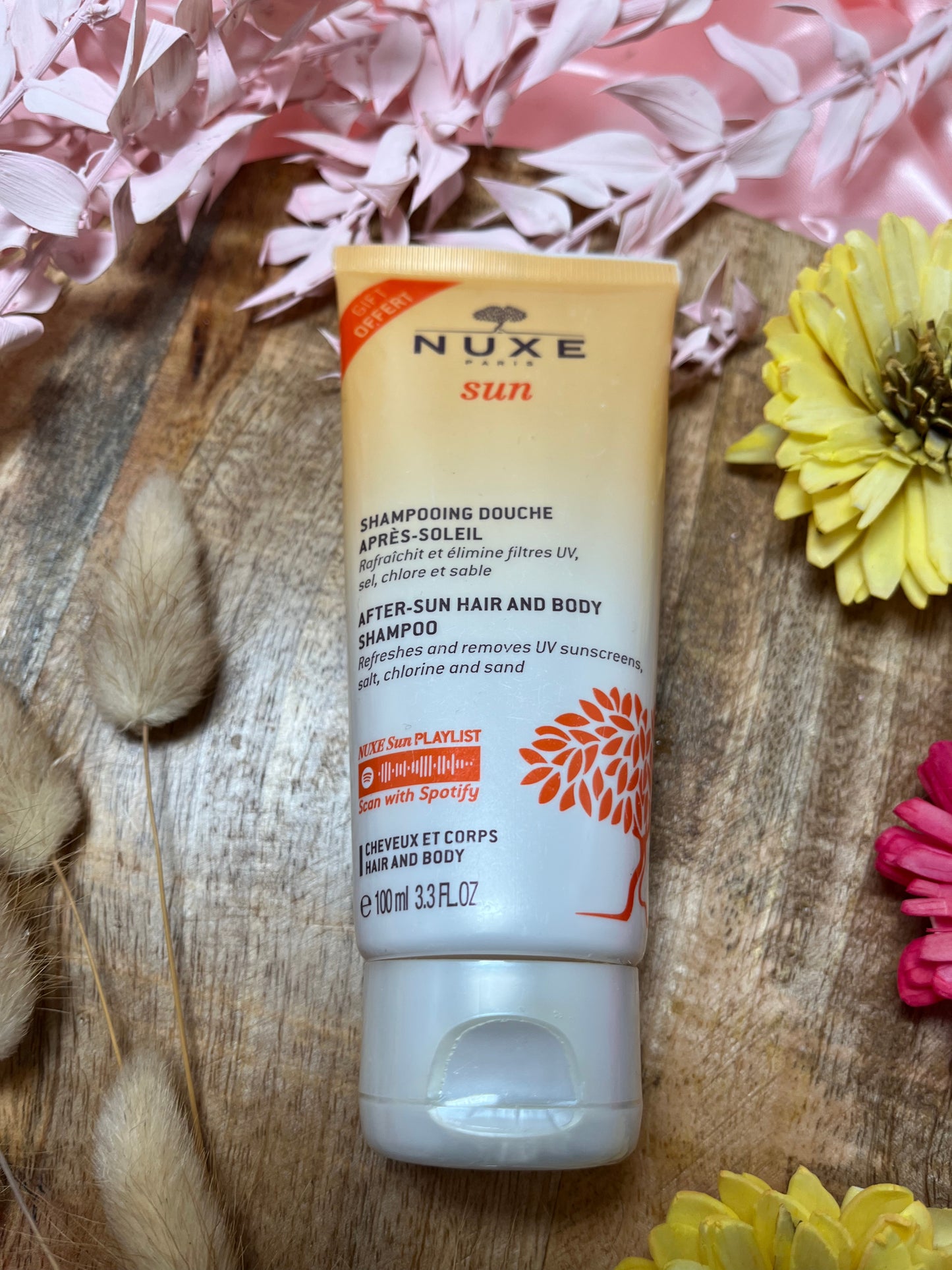 NUXE SUN Shampoing douche après soleil 100ML