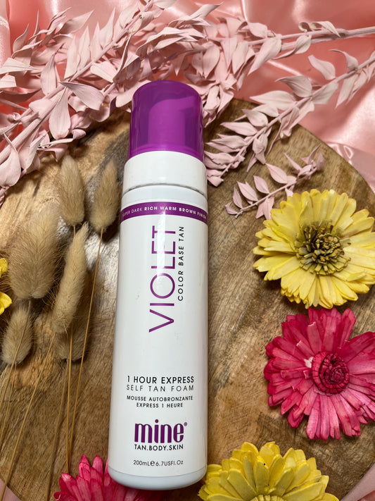 MINE VIOLET MOUSSE AUTOBRONZANTE 200ML