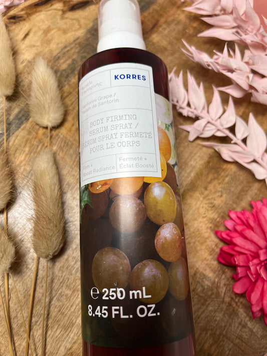 KORRES SERUM SPRAY FERMETE POUR LE CORPS