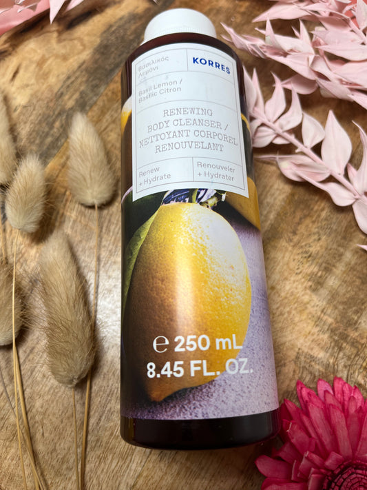 KORRES NETTOYANT CORPOREL BASILIC CITRON