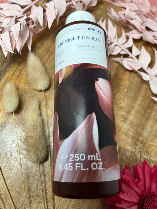 KORRES GEL DOUCHE  MIDNIGHT DAHLIA