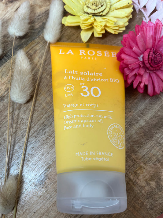 LA ROSEE LAIT SOLAIRE SPF 30