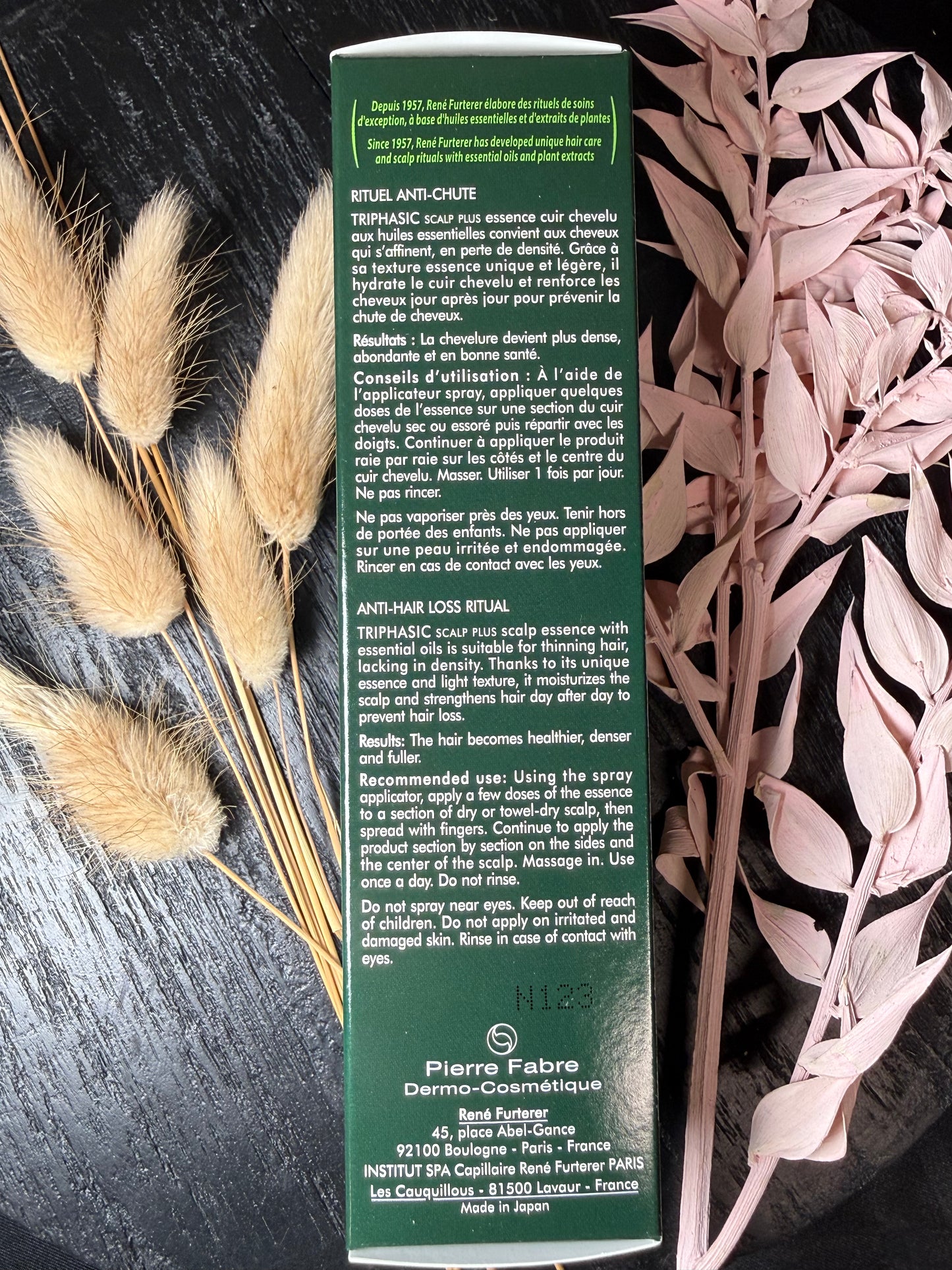 TRIPHASIC CHUTE DE CHEVEUX
