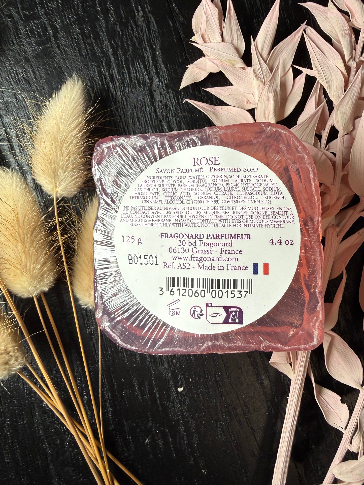 FRAGONARD SAVON A LA ROSE