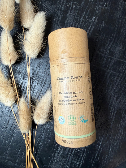 DENTIFRICE MENTHOLE COMME AVANT