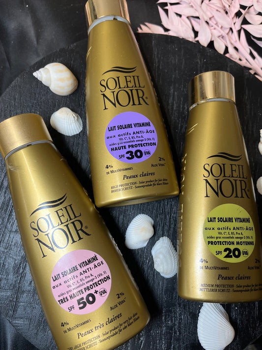 Soleil Noir Lait Solaire Vitaminé