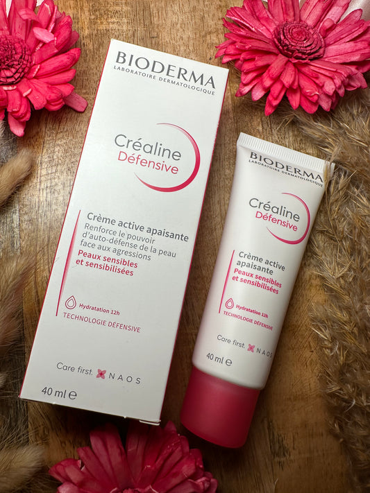 Bioderma Créaline Défensive Riche - Crème visage apaisante peaux sensibles