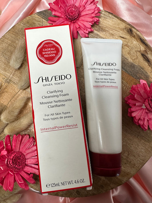 SHISEIDO Mousse Nettoyante Clarifiante - Mousse nettoyante tous types de peaux