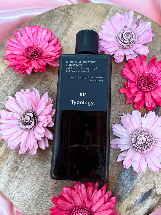Typology Shampoing traitant densifiant Caféine 1% + Acetyl tetrapeptide-3 200ml