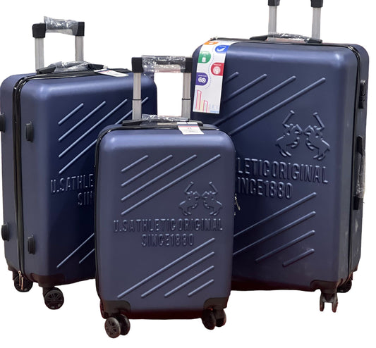 Set De 3 Valises U.S Athletic bleu